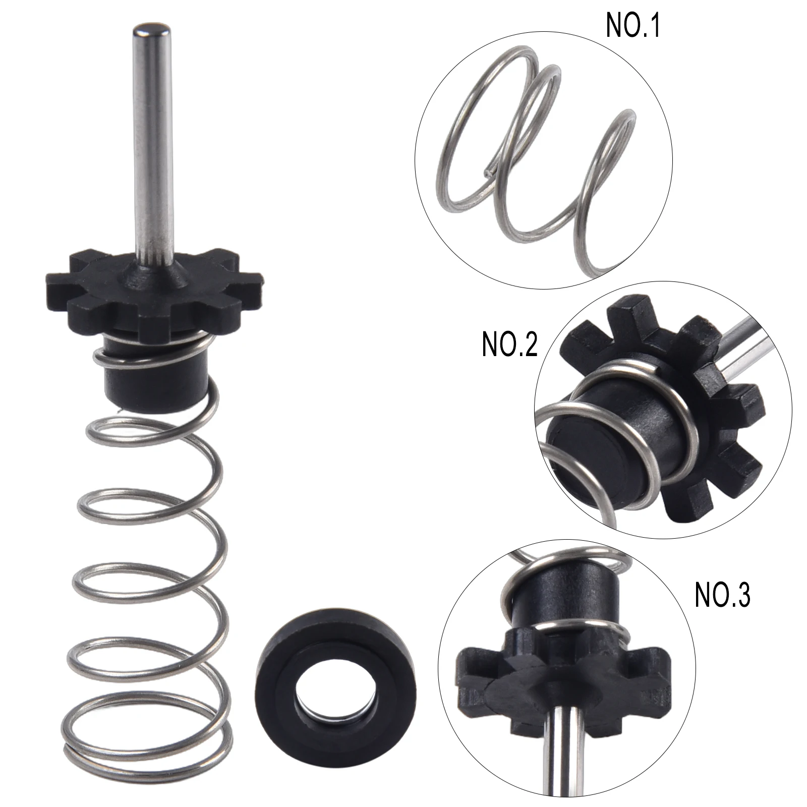 CP7748 8940171696 Throttle Valve Kit For CP7748 1/2-Inch Air Wrench Parts Pneumatic Tool Throttle Valve Kit