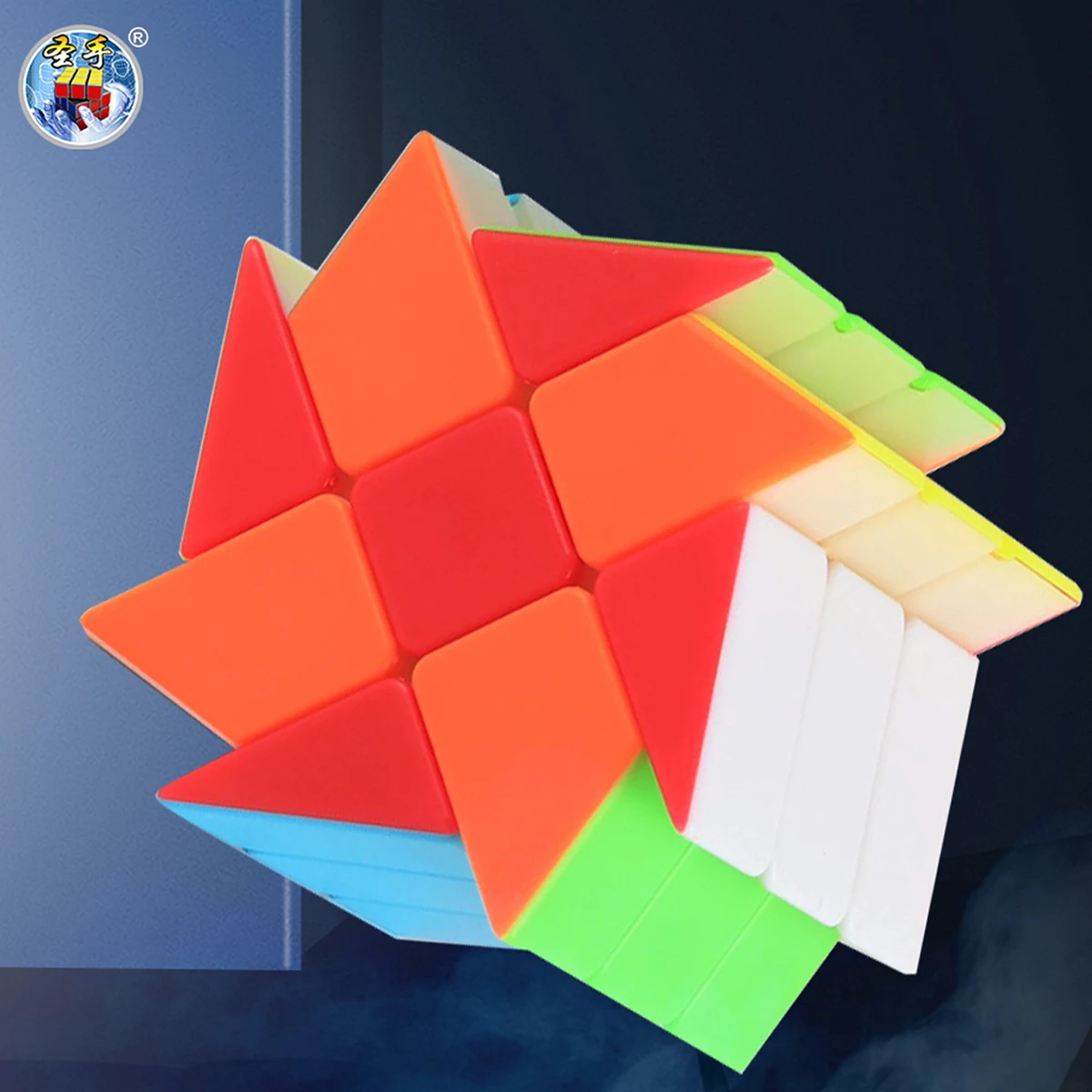 SENGSO ステッカー スピード キューブ パズル キューブ おもちゃ 誕生日パーティーの詰め物 子供へのギフト 高速スムーズな回転 固体耐久性。