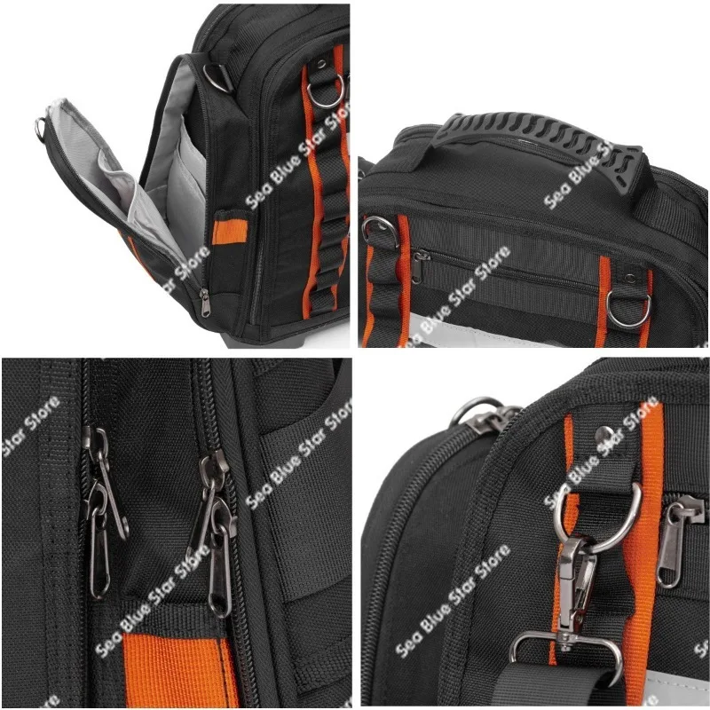 New toolkit Portable tool storage bag Thickened wear-resistant toolkit Crossbody toolkit