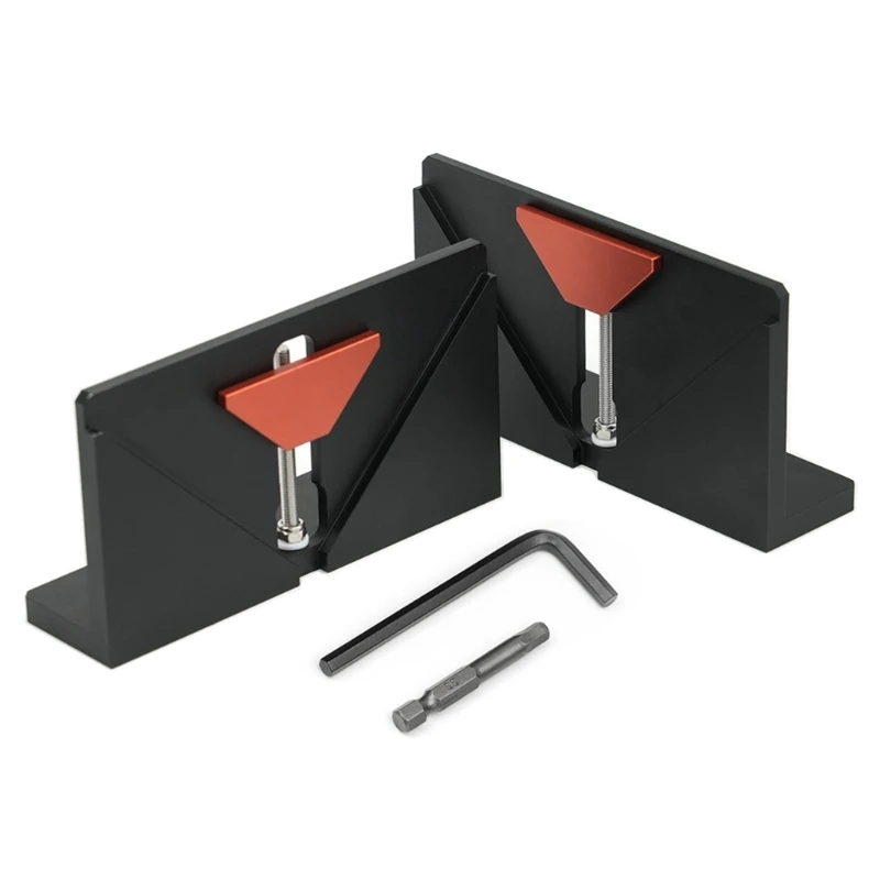 

Easy to Use Drawer Slide Jig, Drawer Clamp Locator Right Angles Fixture Essential for Workshop Positioner Assembly Tool