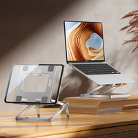 Foldable Laptop Stand  Notebook Table Aluminum Alloy Holder Portable Book Tablet Bracket with Heat Dissipation