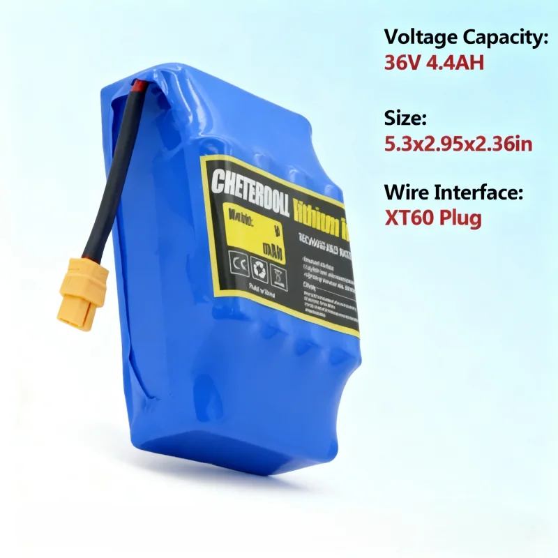 

Self Balancing Battery 36V 12000mAh 10S2P Li-ion, CHETERDOLI New Replacement Battery Pack for Hoverboard Unicycle Parts