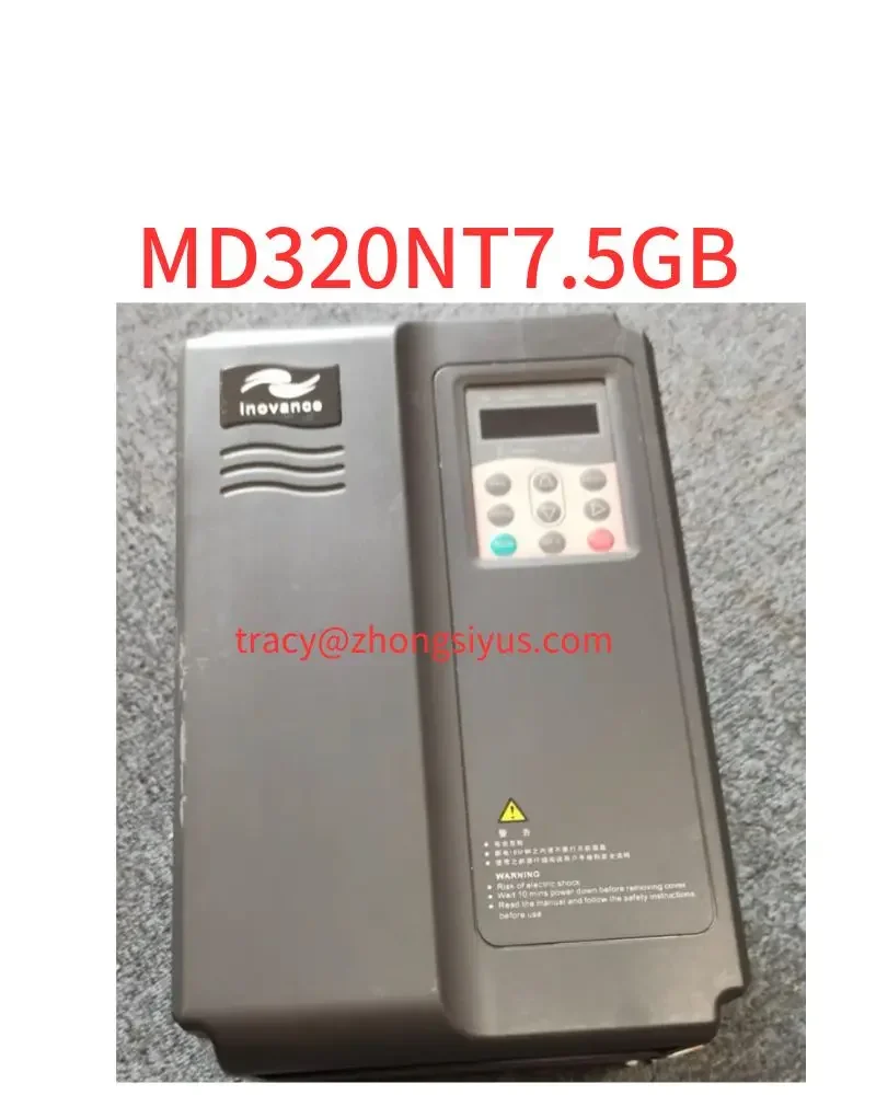 Used MD320 series inverter, 7.5 kw380v, MD320NT7.5GB, functional package