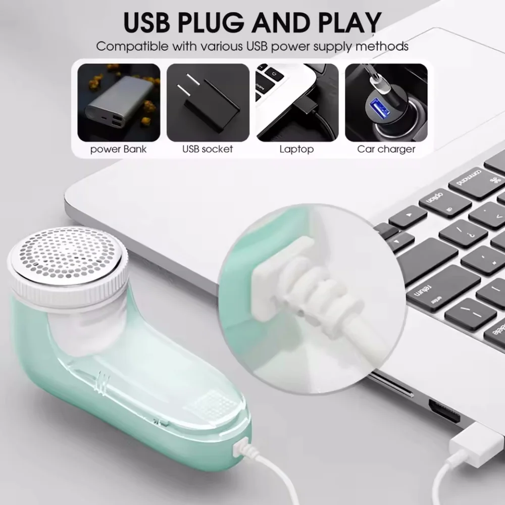 Electric Household Clothes Shaver Fabric Lint Remover Electric Fluff Portable Brush blade Professional Lint Remover Trimmer