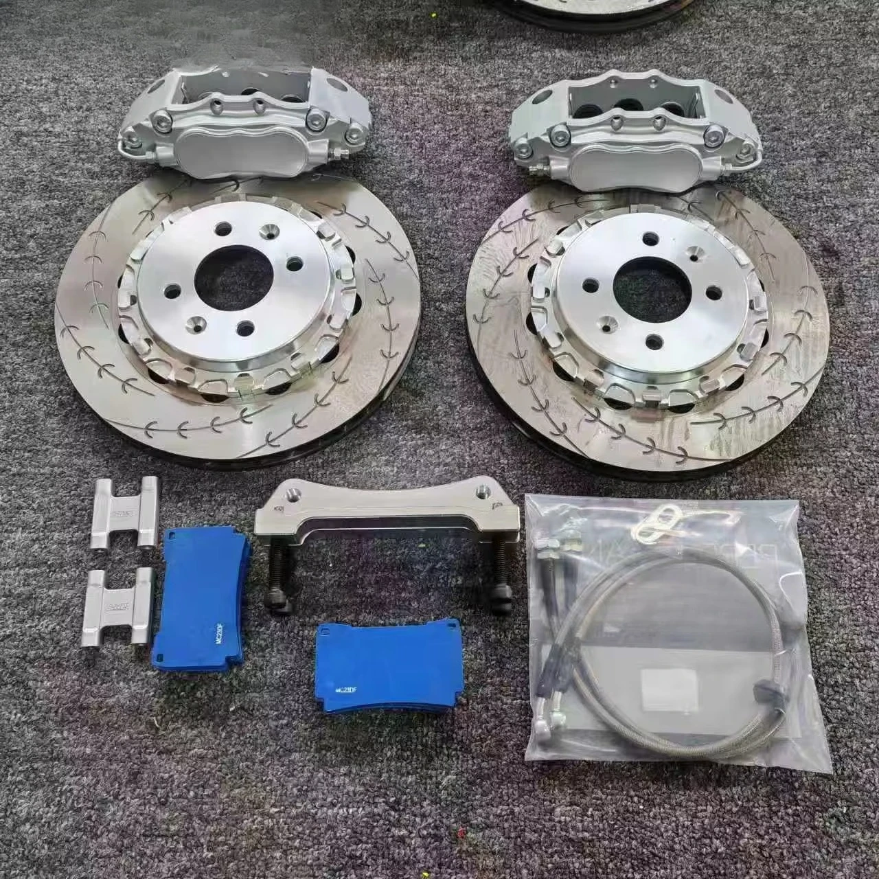 

Brake Caliper Kit with 6 Discs, Front Wheel Automatic Braking System for EK3/4 Jazz GE/GK Integrated Ek9 Ex Eg Gd