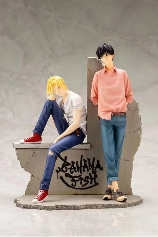 100% Original: BANANA FISH Ash Lynx Limited Edition 23.5cm PVC Action Figure Anime Figure Model Toys Figure Collection Doll Gift