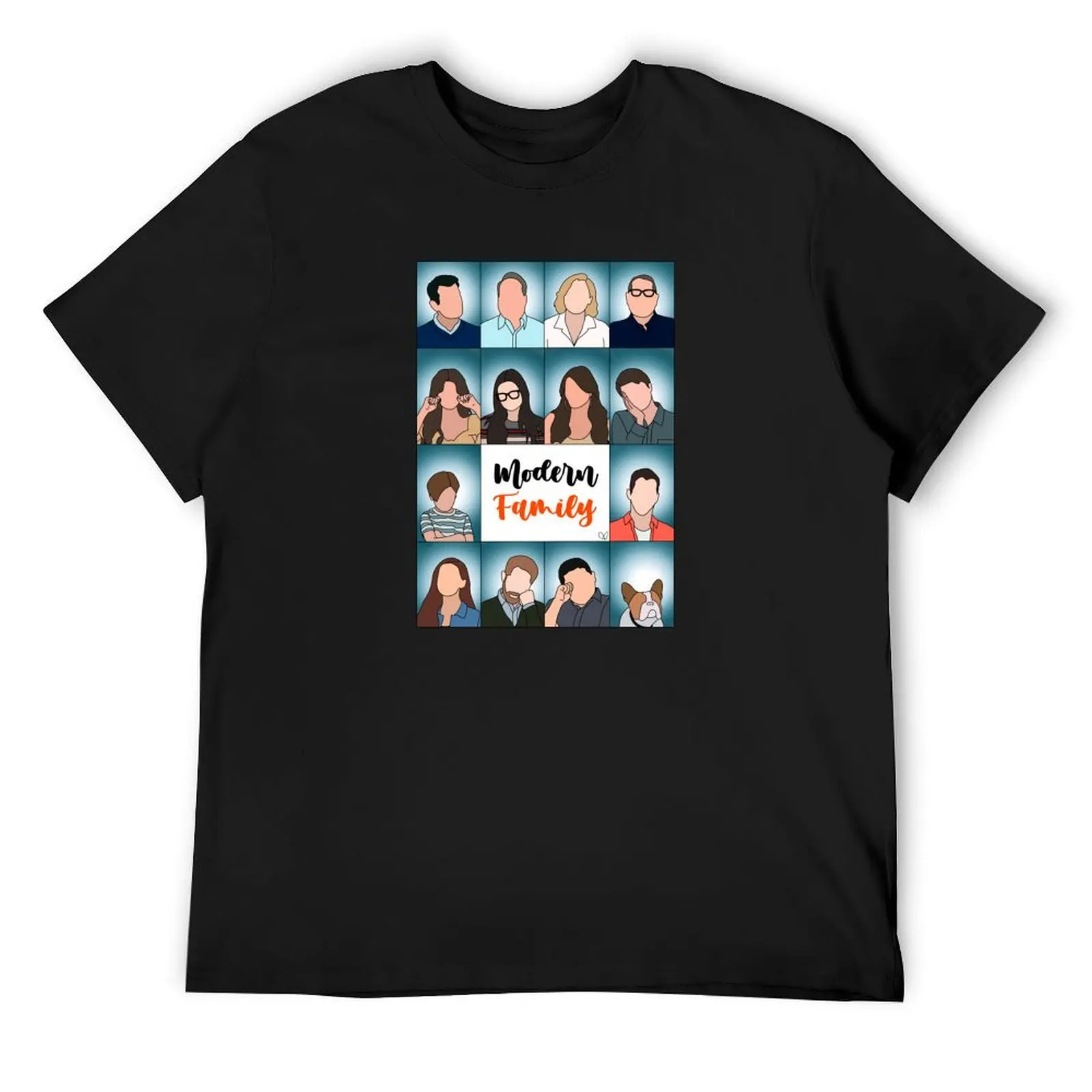 Posters Of The Modern Family T-Shirt designer shirts graphic t shirts graphic shirts Men's t