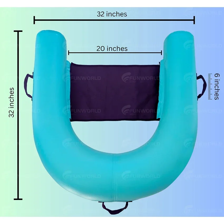 Newly Upgraded Commercial Lightweight Water Hammock Pool Sun Chair Inflatable Air Cushion Beach Sofa