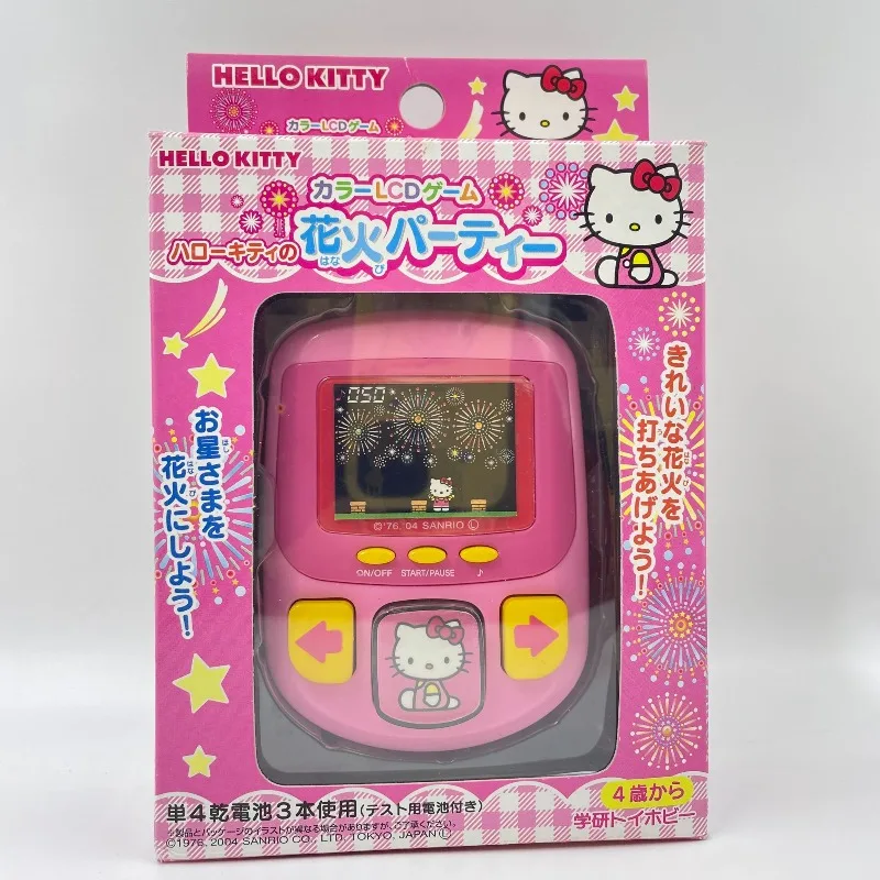 Consola de Juegos LCD Sanrio Hello Kitty, Juguete Electrónico Portátil con Diseño Kawaii de Anime, Regalo Retro Excelente para Fiestas