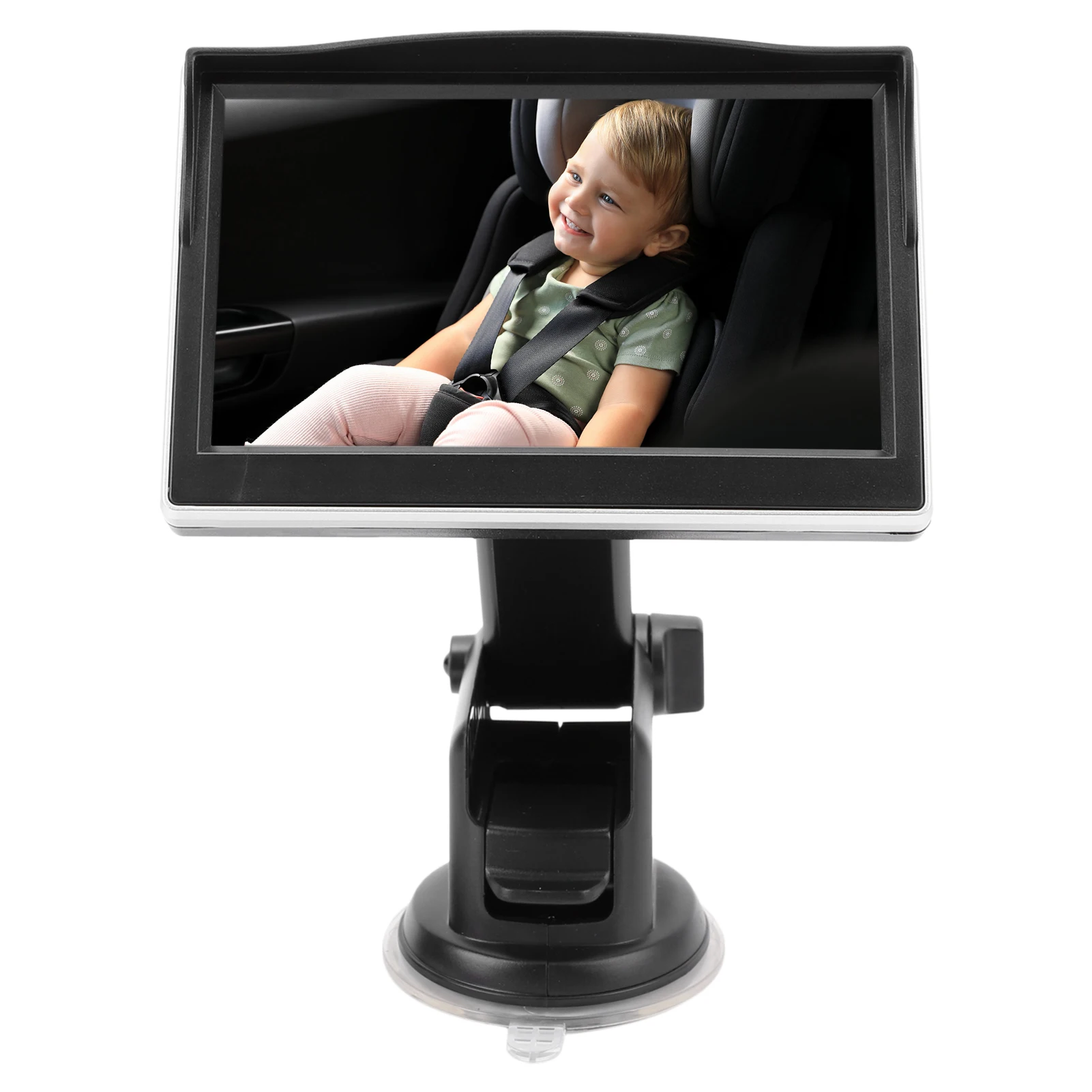 

5" Baby Monitor Baby Car Camera 1080P Rear Facing Seat Mirror for Toddlers with Night Vision Function & 150° Wide Viewing Angle