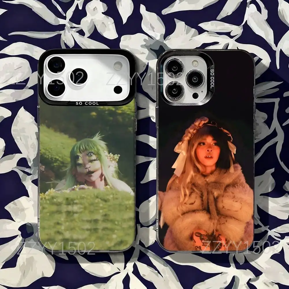 

M-Melanie Martinez Portals Phone Case For iPhone 17,16,15,14,13,12,X,8,Pro,Max,Plus,SE4,Air,Mini HD Black IMD Matte