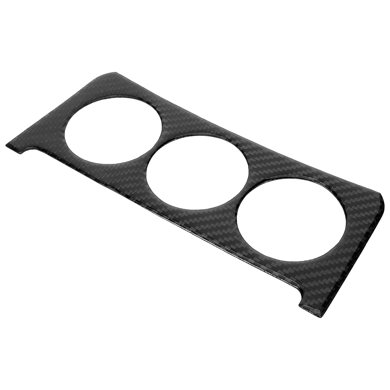 

1pcs Fiber Dashboard Cover For Interior Parts Console Trim Panel Car Center Console Panel Trim Protection Car