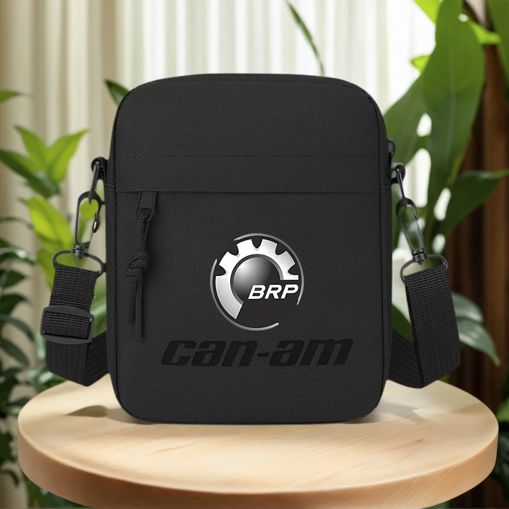 Gear wheel BRP shadow black Men Crossbody Bag Single Shoulder Women Cartoon Anime Film Printing Design Unisex