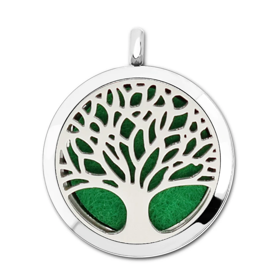 

Ожерелье, кулон, диффузор, медальон, 35 мм, нержавеющая сталь, эфирное масло, духи, аромат, 10 шт., бесплатные подушечки, ювелирные изделия для женщин, детский подарок