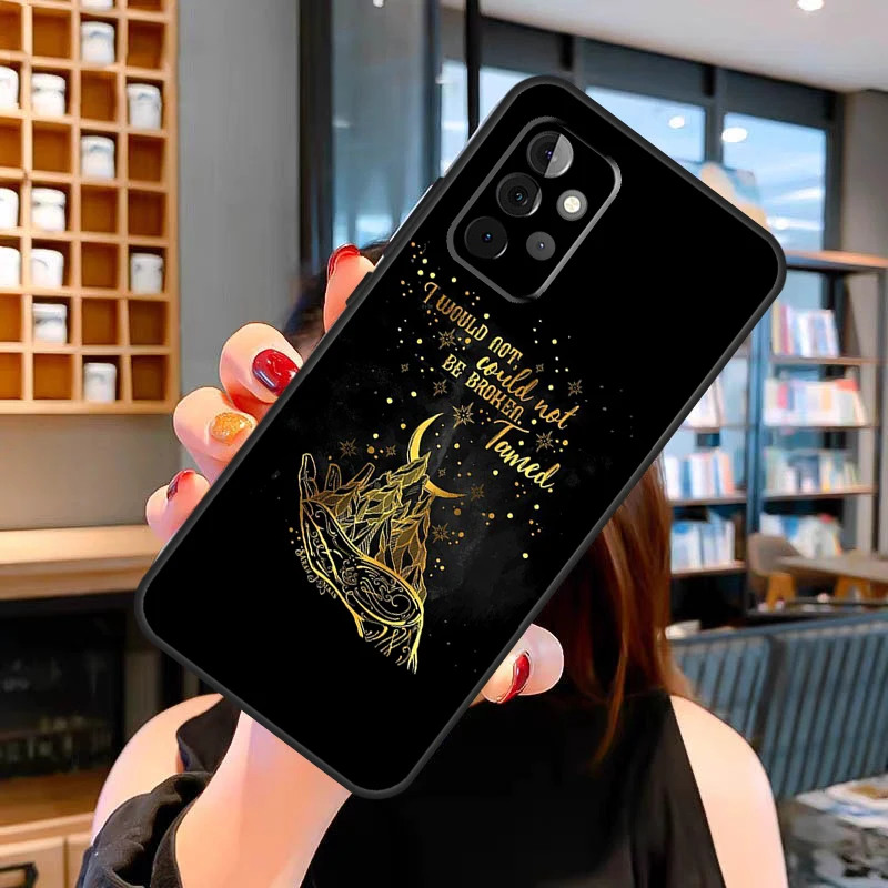 Fury Sarah J Maas A Court of Mist Case For Samsung Galaxy A14 A34 A54 A52 A32 A42 A22 A12 A51 A71 A13 A33 A53 A52S Cover