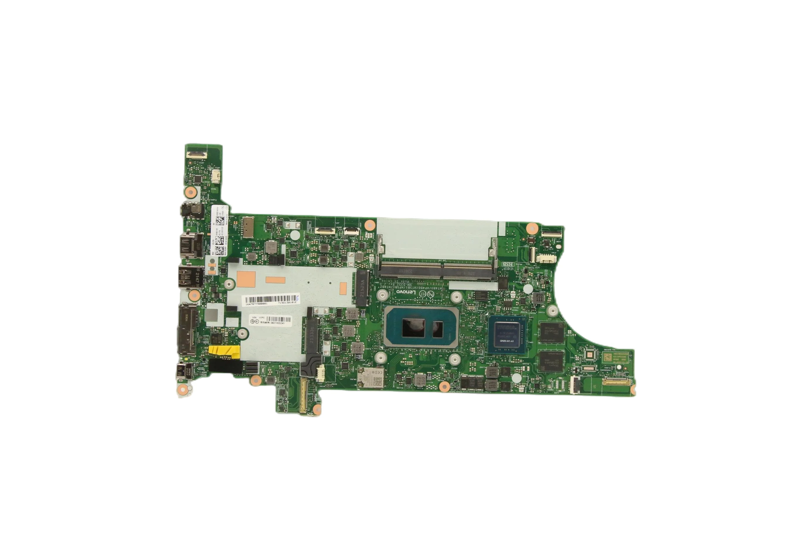 Terlaris NM-D351 / D352 untuk Lenovo ThinkPad P14s Gen 2 / P15s Gen 2 Laptop motherboard CPU I5 I7 + GPU T500 atau MX450 atau UMA RAM 8G/16G