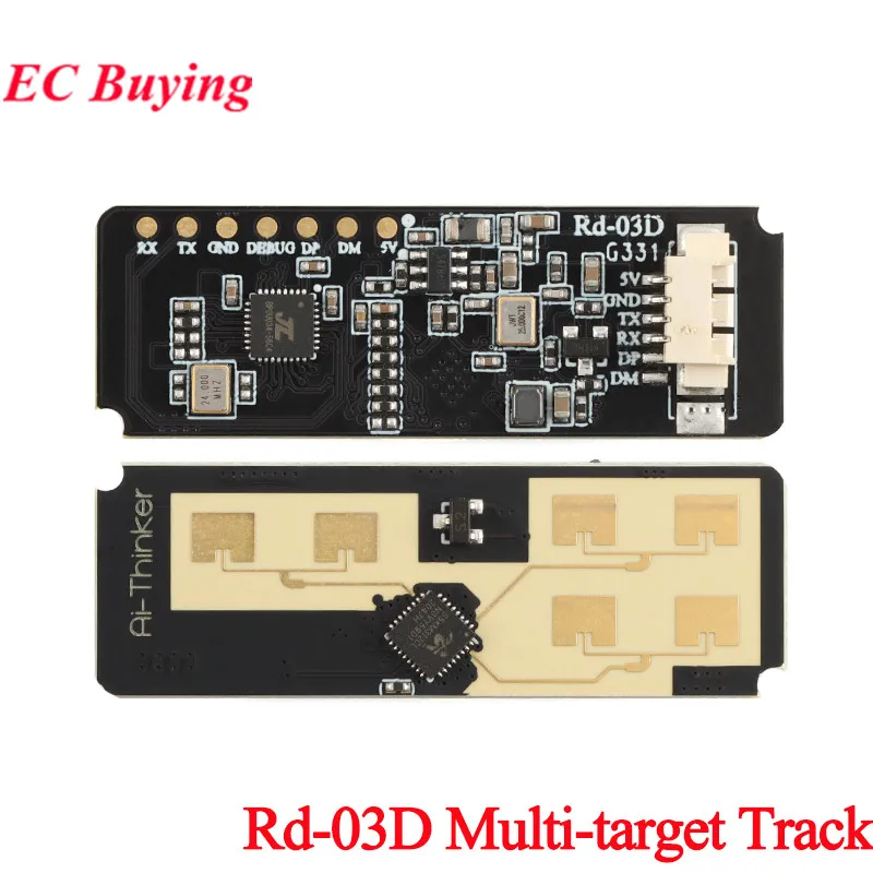 1-5 pezzi Rd-03 Rd-03D Rd-03E Rd-04 01 Kit 24G 10G Sensore radar Movimento del corpo umano Posizionamento di precisione Riconoscimento dei gesti