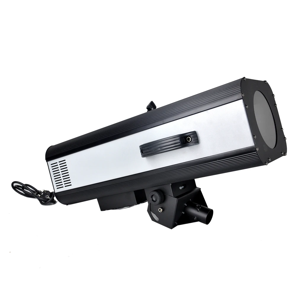 TIPTOP 350W Led Follow Spot Light Color Wheel Manual Rotate Flightcase Packing Iron Pipe Support Portable Design Height Adjust