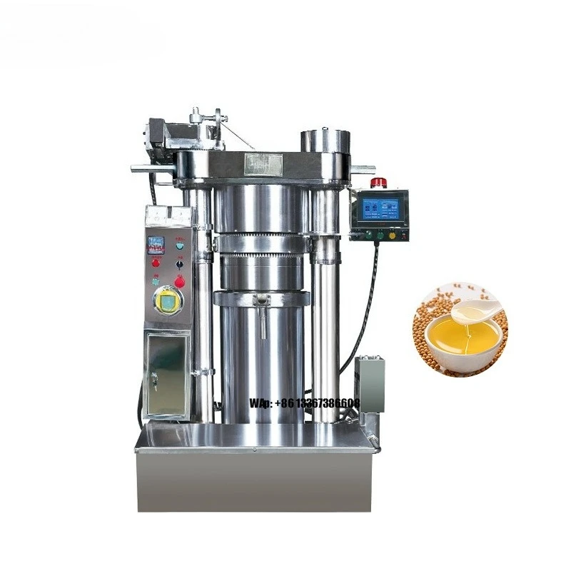 Prensa de Aceite para Cacahuates, Soja, Semillas de Girasol y Sésamo, Prensa de Aceite de Soja