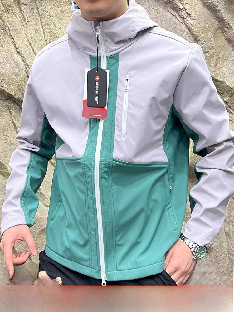 

Высокотехнологичное легкое уличное повседневное мягкое желтое пальто с капюшоном на подкладке для мужчин, водонепроницаемое всесезонное осенне-зимнее пальто