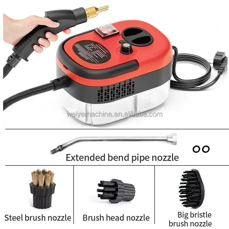 High Temperature & Pressure Multi-Function Steam Cleaner For Kitchen Grease Air Conditioner Range Hood Car Sanitization