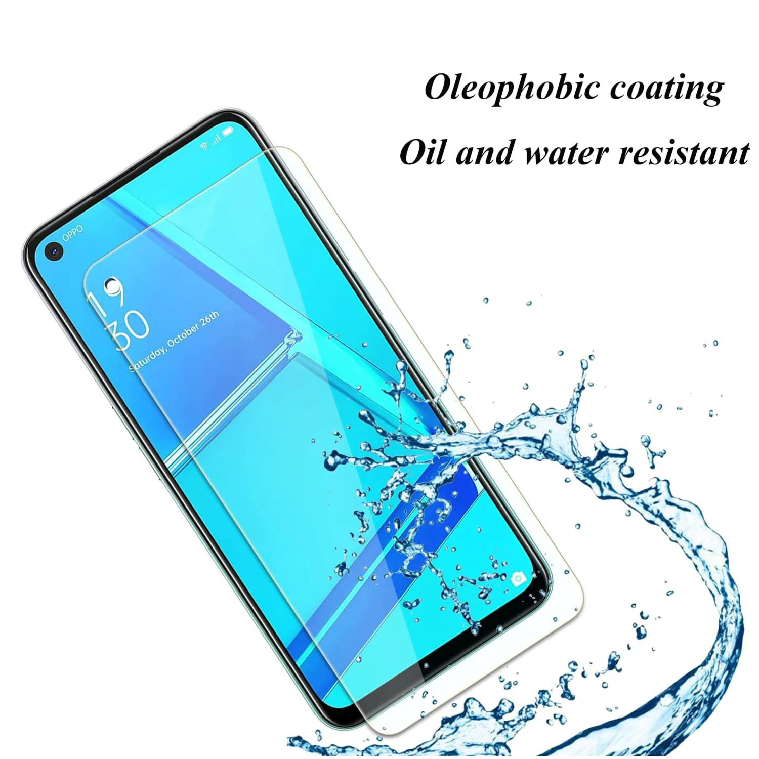 2/4Pcs Tempered Glass For OPPO A96 Screen Protector Glass Film