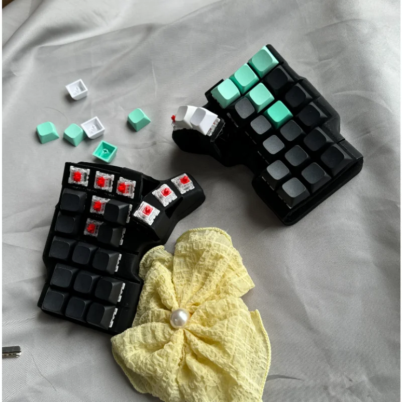 TBK Mini 3X6 Teclado Dividido Personalizado Sem Fio Bluetooth Hot Plug Gaming Mecânico Teclado Dividido ZMK/VIAL Mudança de Chave Online