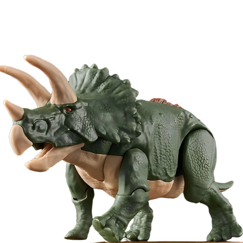بانداي الأصلي أطقم منمذجة بلانوصور تيرانوصور و ترايسيراتوبس أنيمي عمل الشكل التجمع نموذج اللعب نموذج هدايا للأولاد