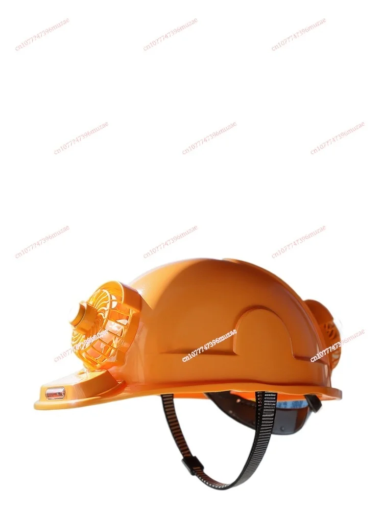 

Solar fan helmet with fan Air conditioning Refrigeration fan hat Shading sun protection Construction site helmet Cooling