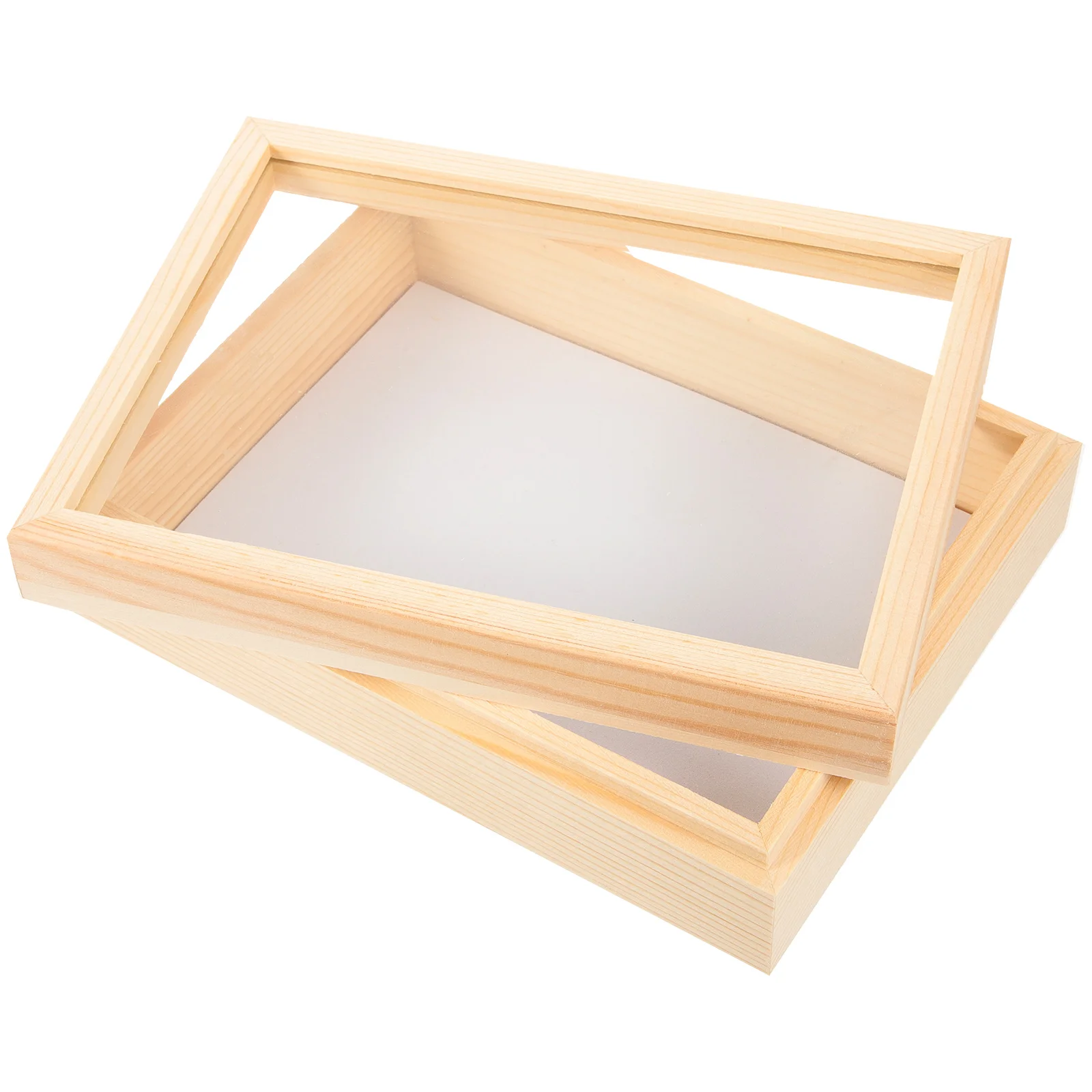 

Biological Experiment Equipment Insect Display Box Cage Capture Tool Specimen Storage Container Wooden Design Jewelry