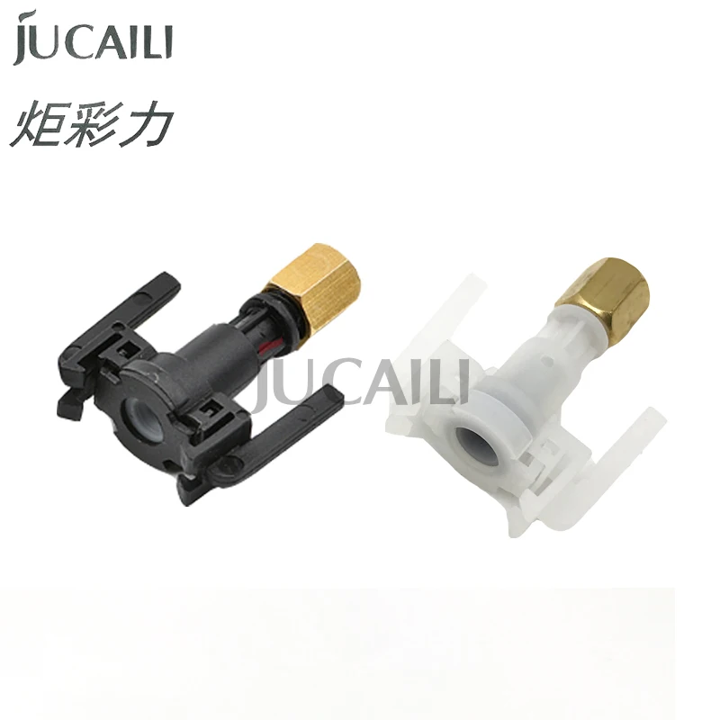 Jucaili 10PCS DX5 Damper Connector for Mimaki JV33 JV5 Mutoh Galaxy Printer XP600 DX5 Printhead Dumper Connector