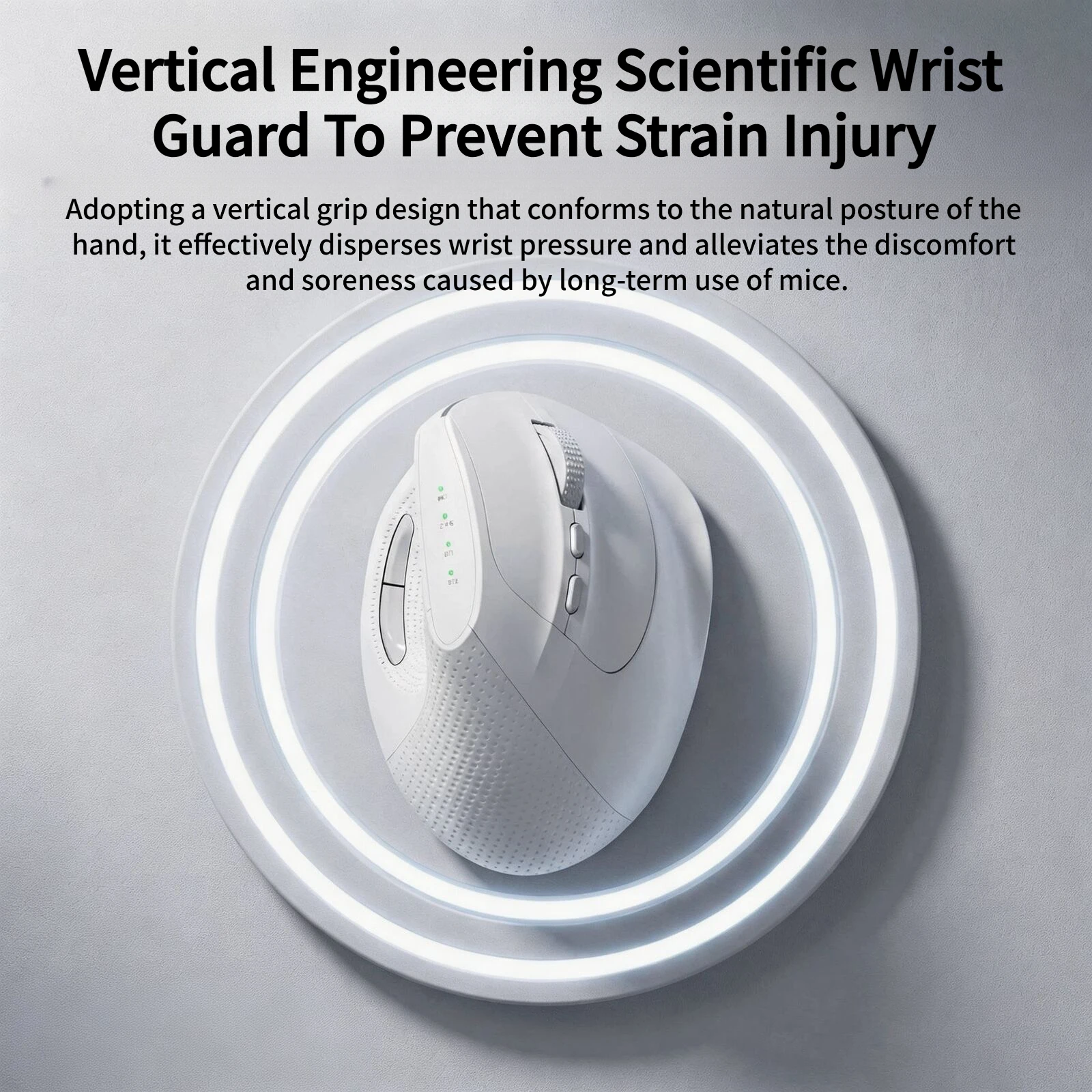 فأرة لاسلكية عمودية مريحة 2.4G - مراجعة Ergonomic Mouse Vertical وسعره