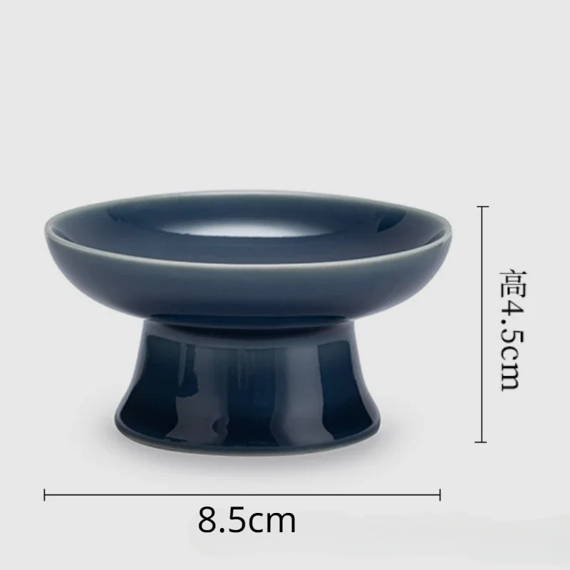 Ceramic Exquisite Dried Fruit Plate Chinese Fruit Plate Tea Tray Small Tray Melon Seeds Snack Pastry Plate Snack Plate