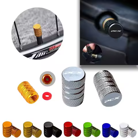 For PCX150 PCX125 PCX 125 150 Hot Deals Aluminum Alloy Tire Valve Stem Caps, Universal Dustproof Covers for Motorcycle & Car