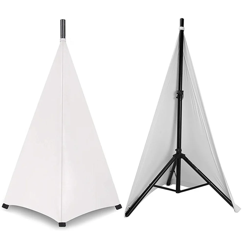 DJ Light Lautsprecher Stand abdeckung Universal Stativ Stand abdeckung Höhe flexible dehnbare Boden ausrüstung Werkzeug Jalousie Zubehör