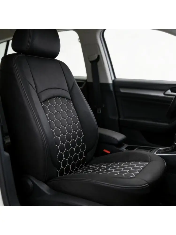 Safety Enhanced Car Protectors Guard Cover with Football Hexagonal Design Universal Fit