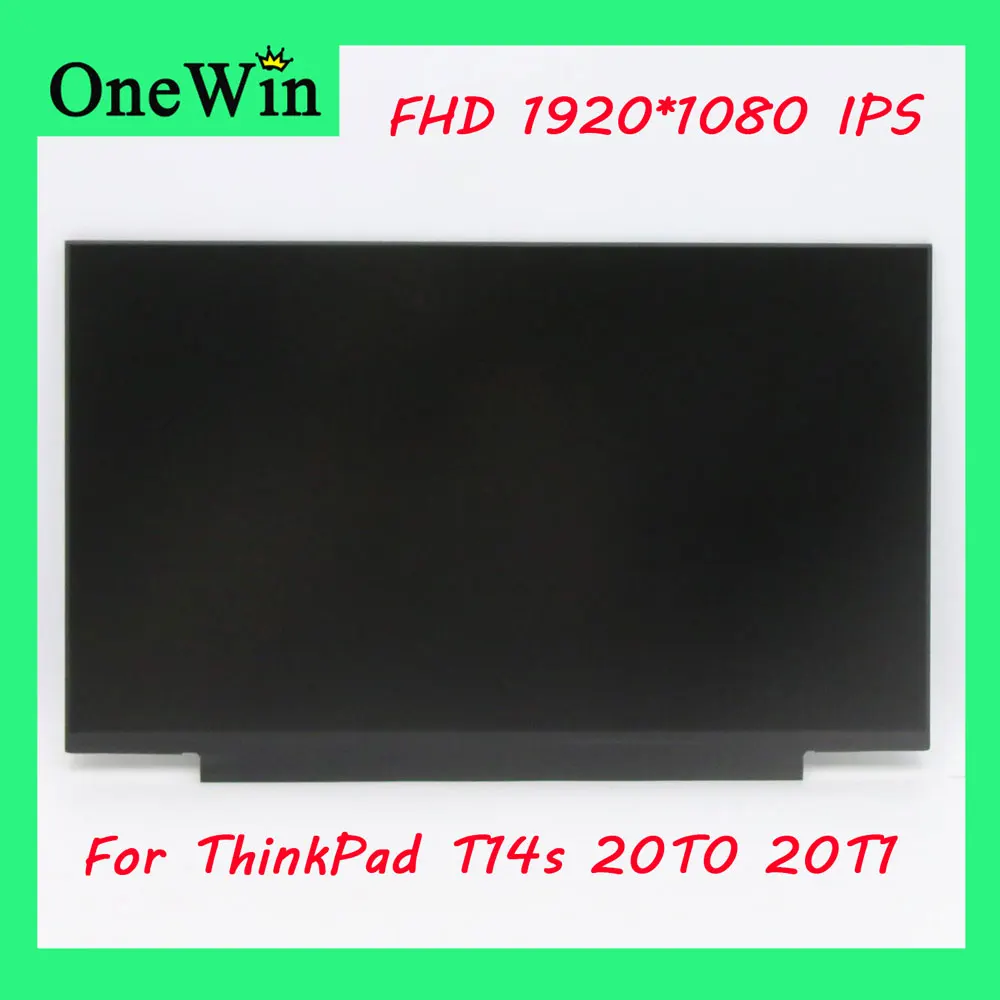 

for ThinkPad T14s 20T0 20T1 Type Model Lenovo 14.0 LCD LED Screen Without Screw Holes Not Touch FHD 1920*1080 IPS Full HD 30pins