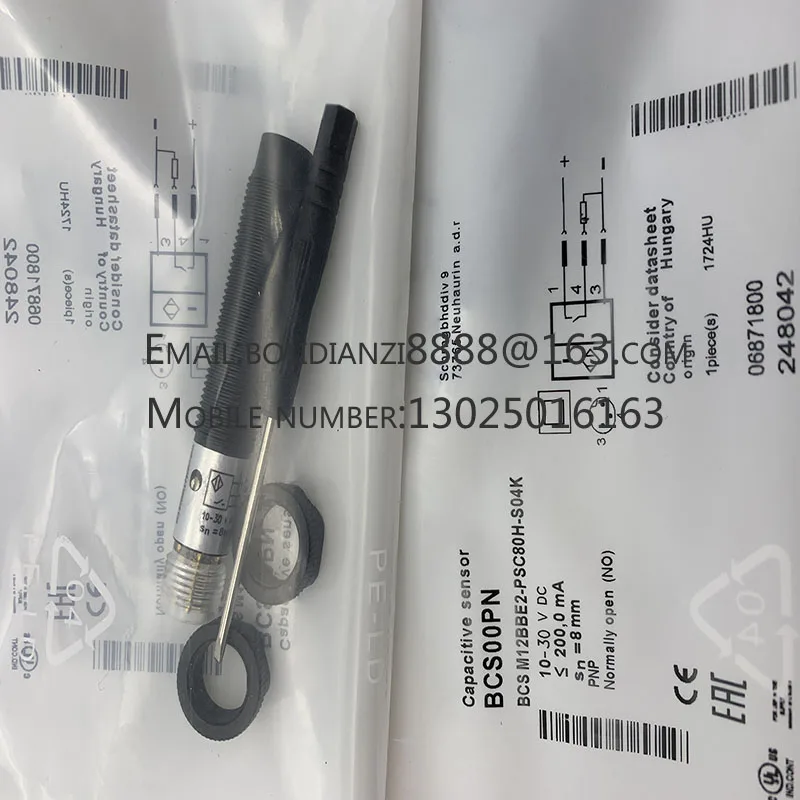 

BCS M18B4I3-PSC80D-S04K BCS00MF Brand new original proximity switch sensor
