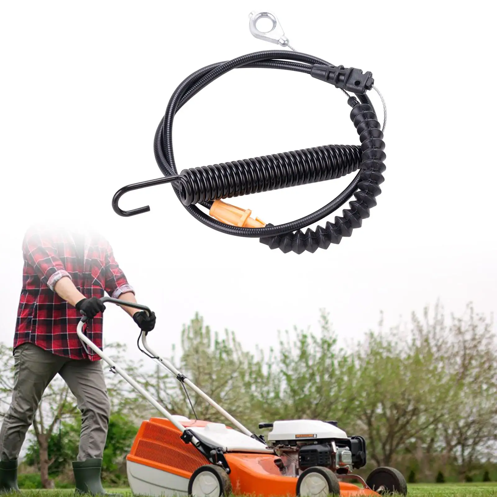 

Deck Engage Cable Spare Parts Easy to Install Premium Replaces 946-05124A Lawn Mower Control Cable Lawn Mower Blade Engage Cable