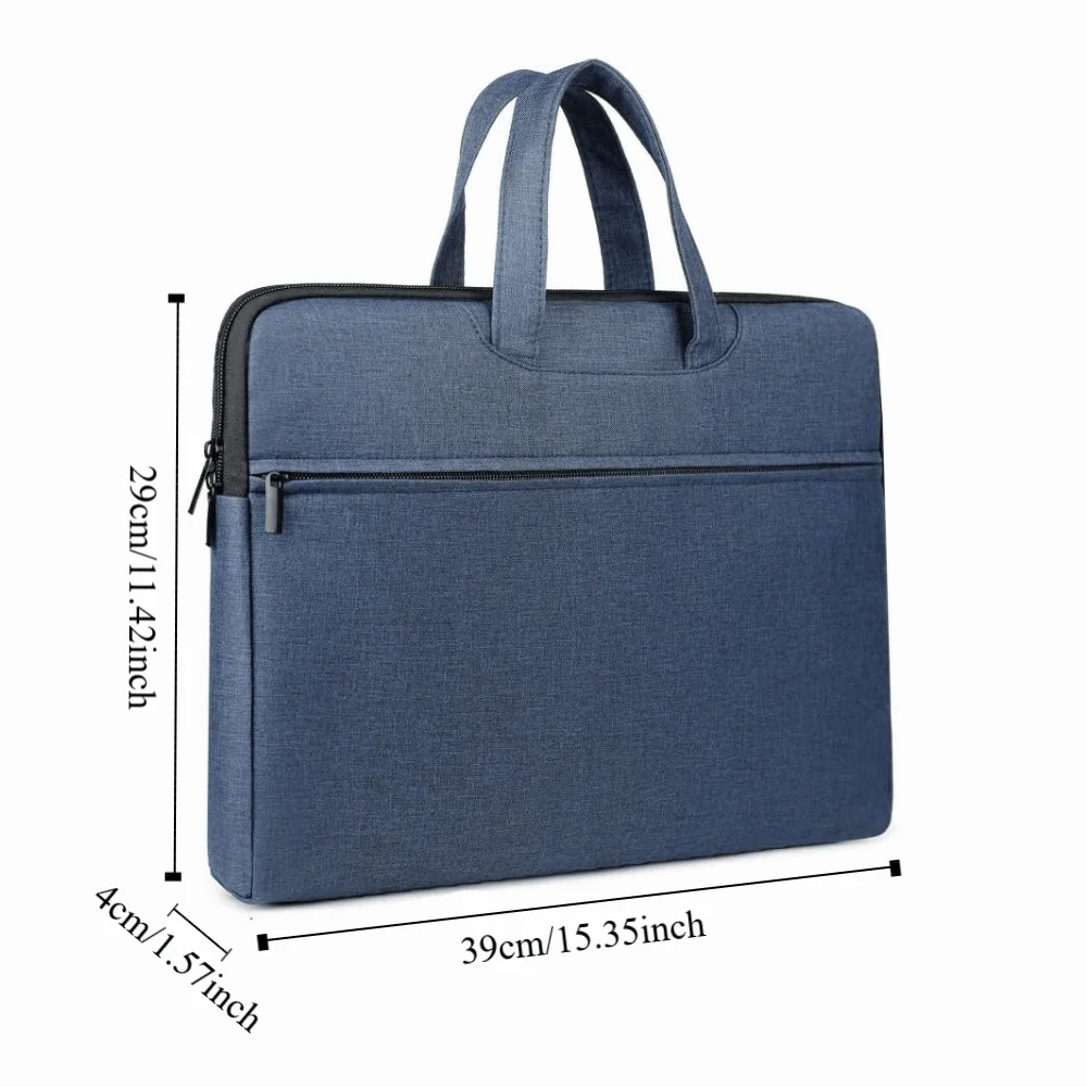 Waterproof Large Capacity Business Briefcase Shockproof File Paper Organizer Folder Tote Bag Portable Document