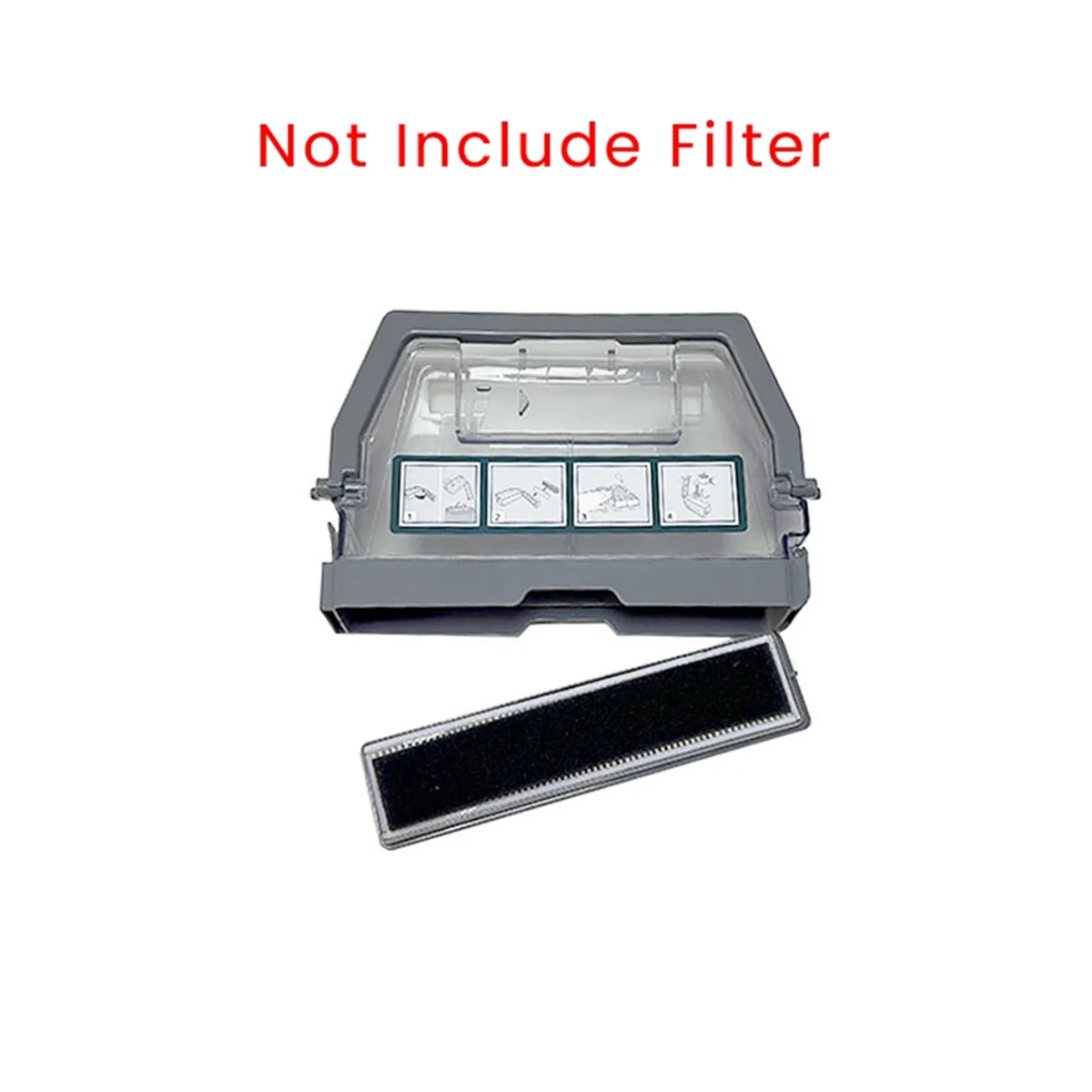 

A56T Dust Box for Ecovacs Ozmo Slim 10 , 11 DK35 DK33 DK45 DK36 Vacuum Cleaner Replacement Accessories Garbage Dust Box