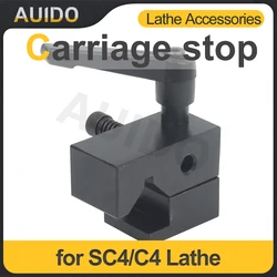 Carriage Stop With Lever Limiting Stopper for SIEG SC4/C4