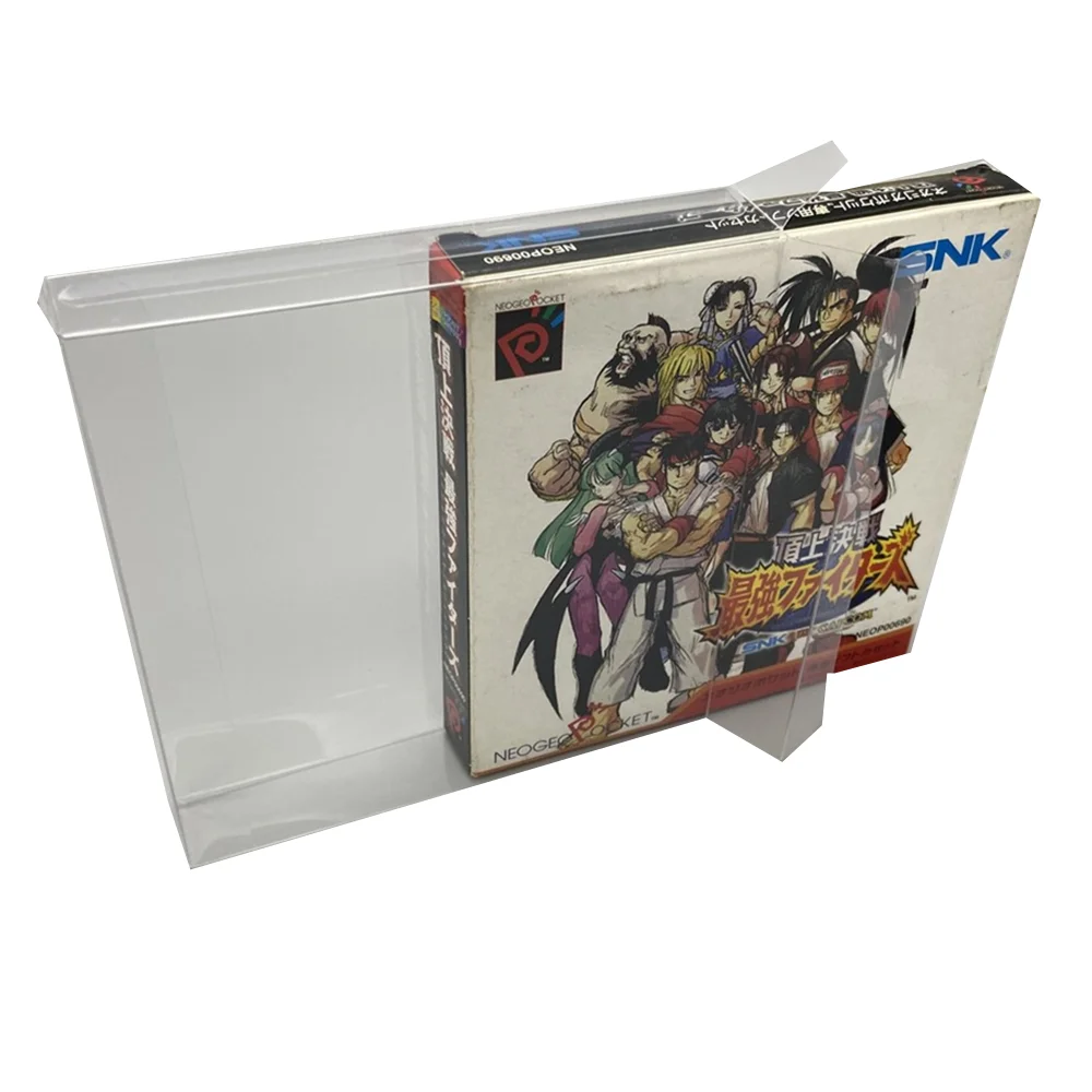 Collection Display Box For NGP/NGPC/SNK Neo Geo Pocket/Color Game Storage Transparent Boxes TEP Shell Clear Collect Case