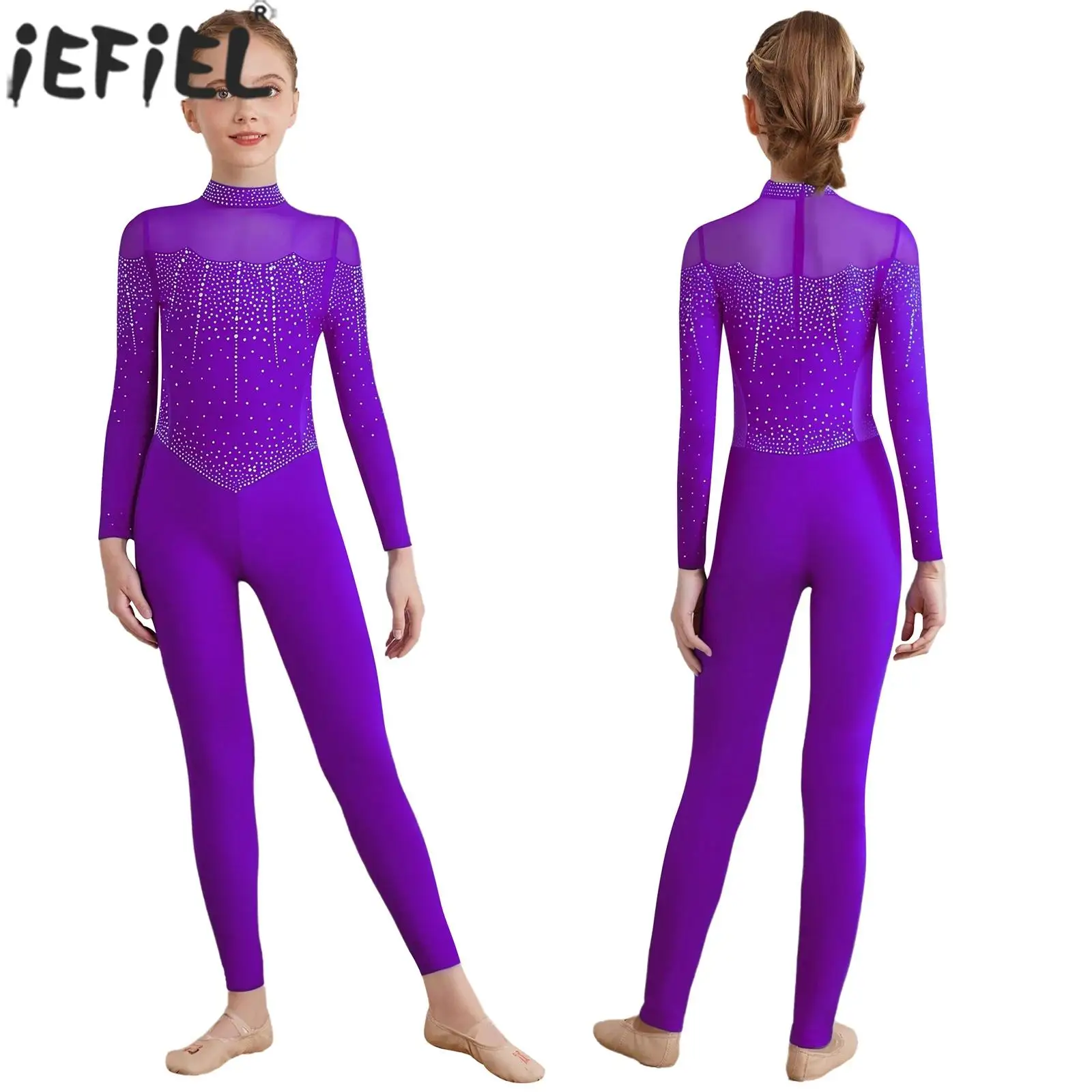 meninas-patinacao-artistica-danca-desempenho-traje-ballet-ginastica-acrobacias-collant-manga-longa-strass-pura-malha-macacao