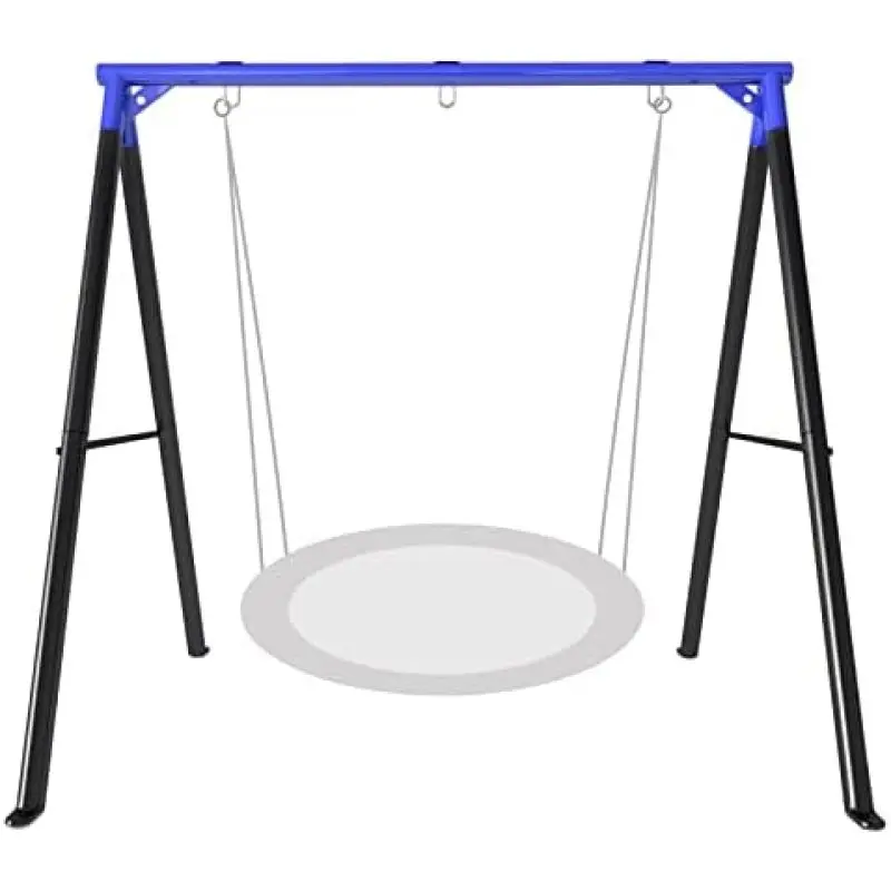 Heavy Duty Metal Frame With Ground Nails, Swing Stand 440Lbs Load Capacity, Fits Most Swings, Great For Indoor And