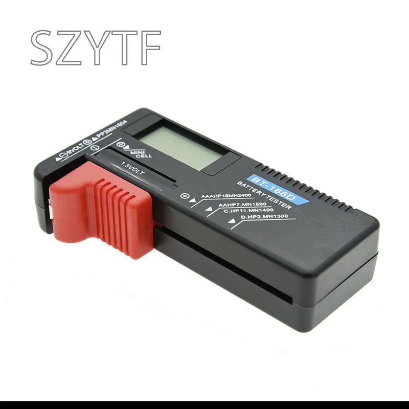 BT-168D battery power and voltage tester can test No. 5 and No. 7 rechargeable battery tester