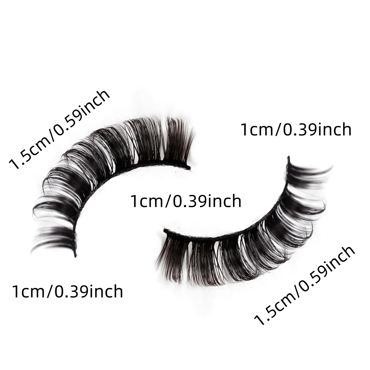 10 paar zachte en lichtgewicht valse wimpers - lang en dik, huidvriendelijk, herbruikbaar, geschikt voor beginners - perfect voor