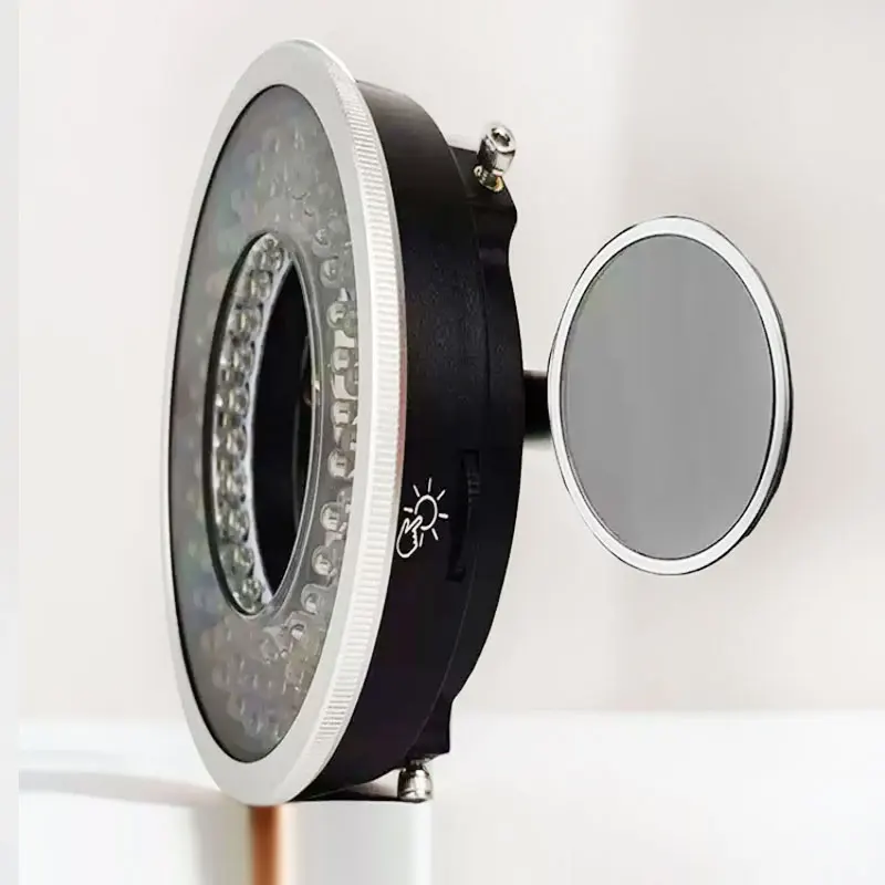 

Microscope LED Polarising Light 40-62mm Lens Ring Light Microscope Illuminators for Mobile Phone Electronic Repair