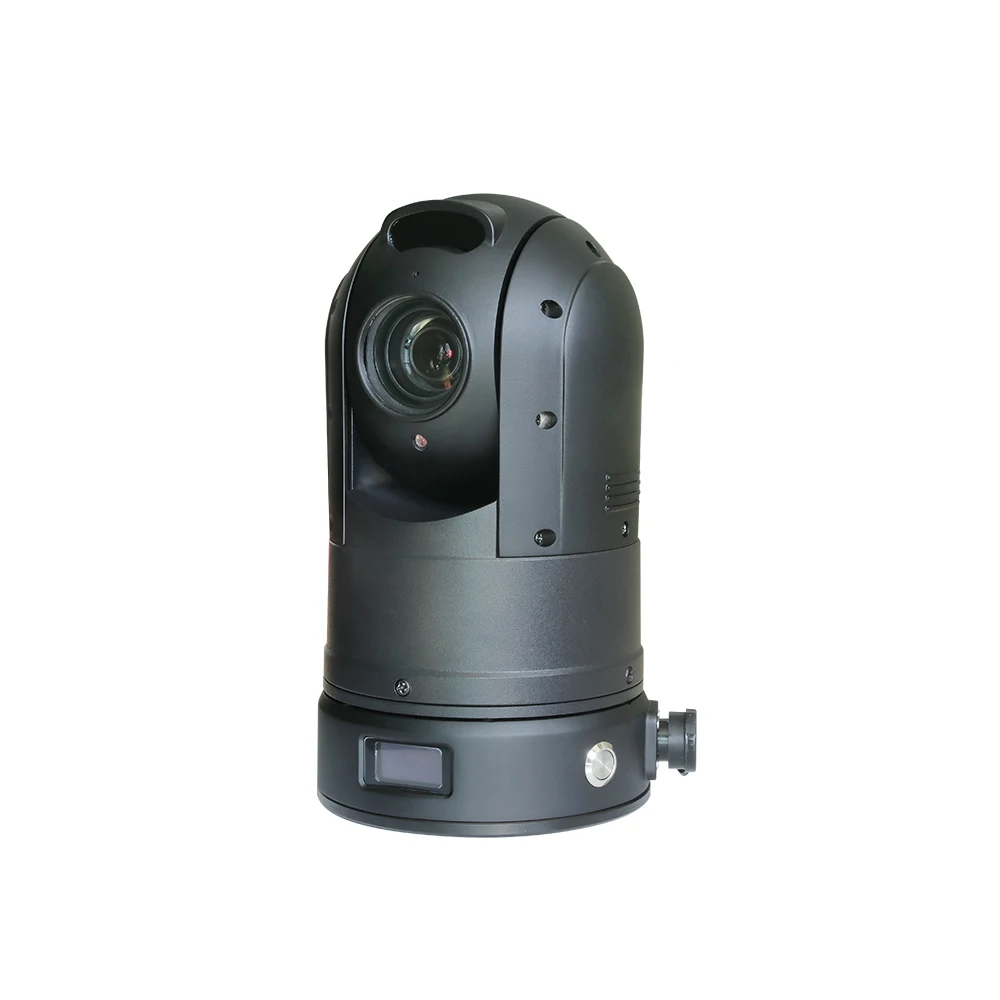 كاميرا PTZ صغيرة الحجم لشبكة 4G لاسلكية بدقة 2 ميجابكسل 10X للطوارئ مع رؤية ليلية #1