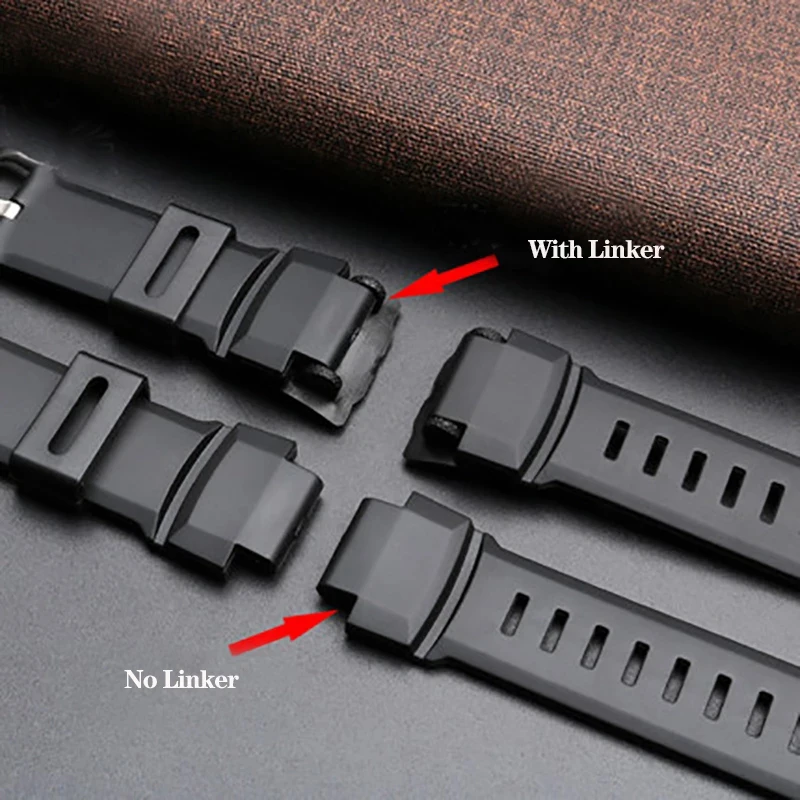 Silicone Watch Strap For Casio PROTREK PRG-260/550/250/500 PRW-3500/2500/5100 Watch Band Soft Waterproof Rubber Men Replacement